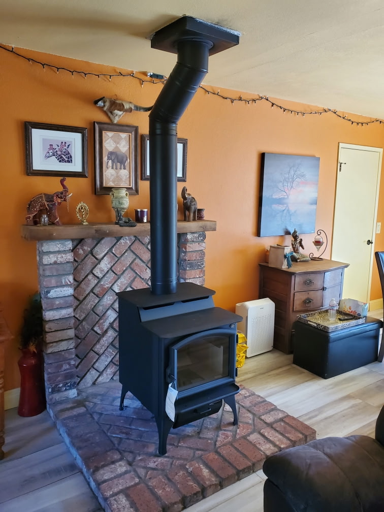 Lopi wood stove customer install
